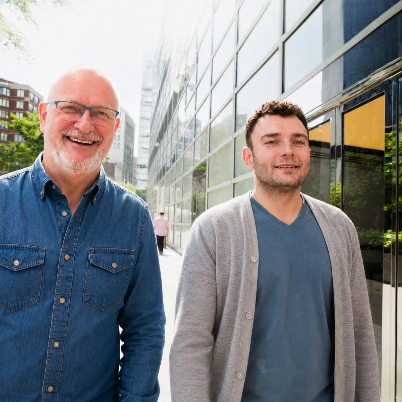 Hans-Jürgen Clasen und Jan Dohse von Ancuria